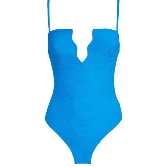 FISCH NWT Regatta Swimsuit in Caribbean Blue size XL - Picture 1 of 7